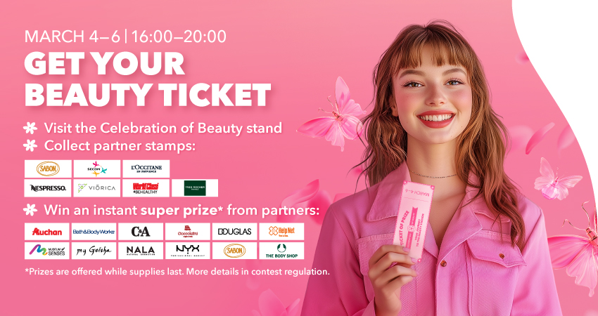 GET YOUR BEAUTY TICKET!