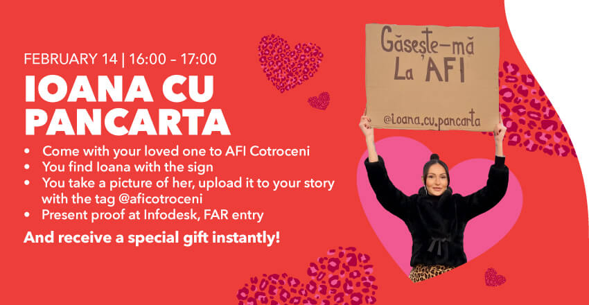 Love is in the air at AFI Cotroceni!