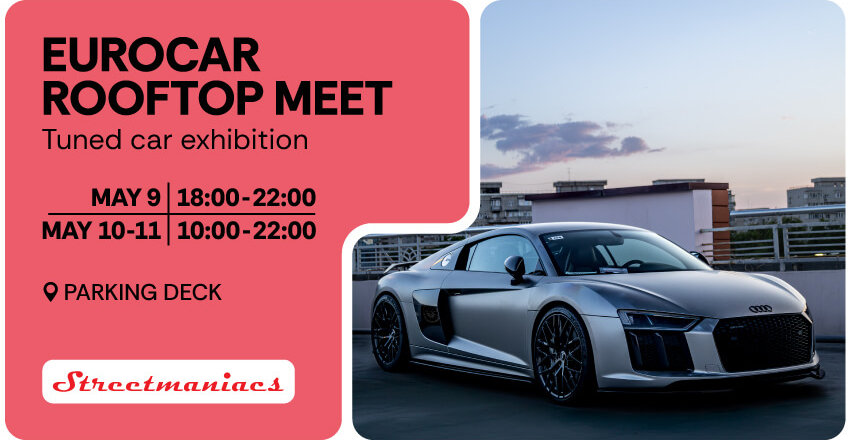 EUROCAR ROOFTOP MEET – Automotive Spectacle at AFI Cotroceni’s Terrace