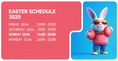 Easter celebration is more fun at AFI Cotroceni!