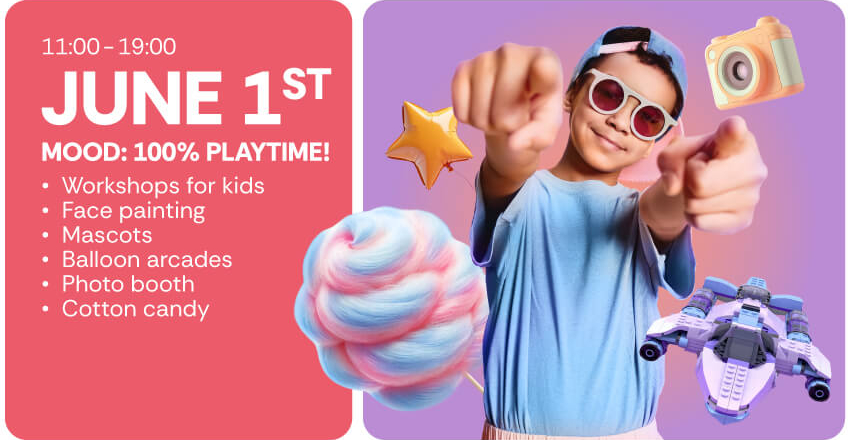 June 1st at AFI Cotroceni – Where PLAY is serious business!