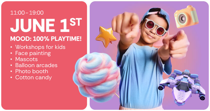June 1st at AFI Cotroceni – Where PLAY is serious business!