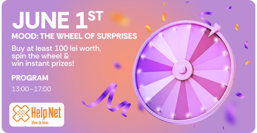 JUNE 1st AT AFI COTROCENI – THE SURPRISE WHEEL IS SPINNING!