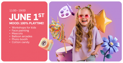 June 1st at AFI Cotroceni – Where PLAY is serious business!