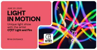 LIGHT IN MOTION – light show by OȚET Light and Fire