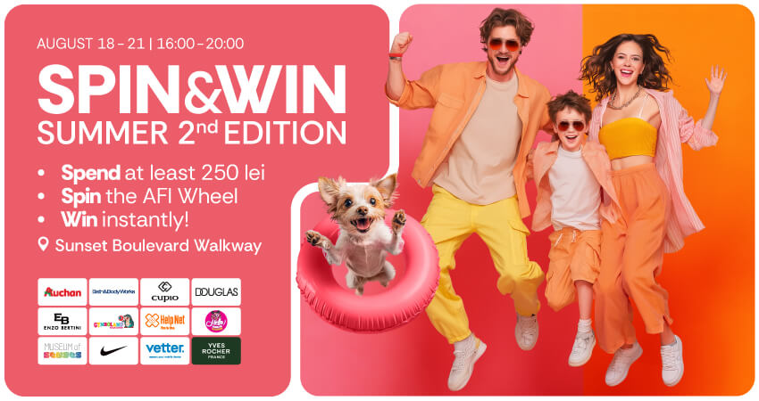 SPIN & WIN – Summer 2nd Edition