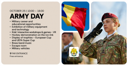 ARMY DAY at AFI Cotroceni – step into the world behind the uniform!