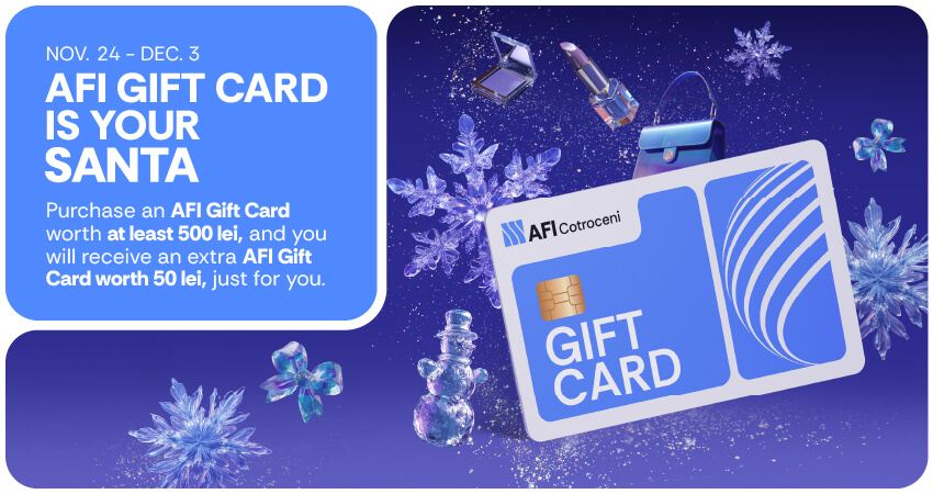 AFI Gift CARD is your Santa!