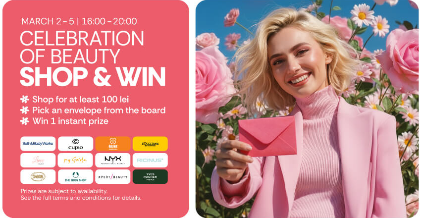 Celebration of Beauty – SHOP & WIN