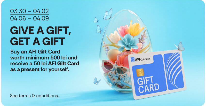 Give an AFI Gift Card, get an AFI Gift Card