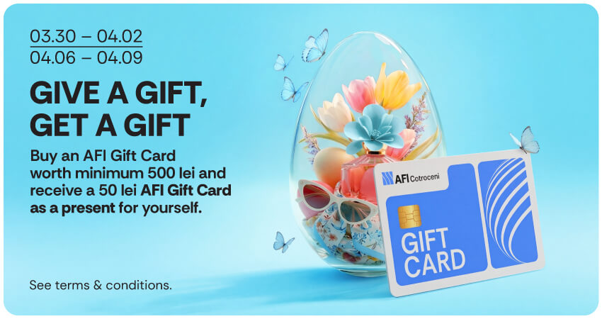Give an AFI Gift Card, get an AFI Gift Card