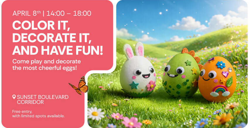 Color it, decorate it, and have fun doing it!