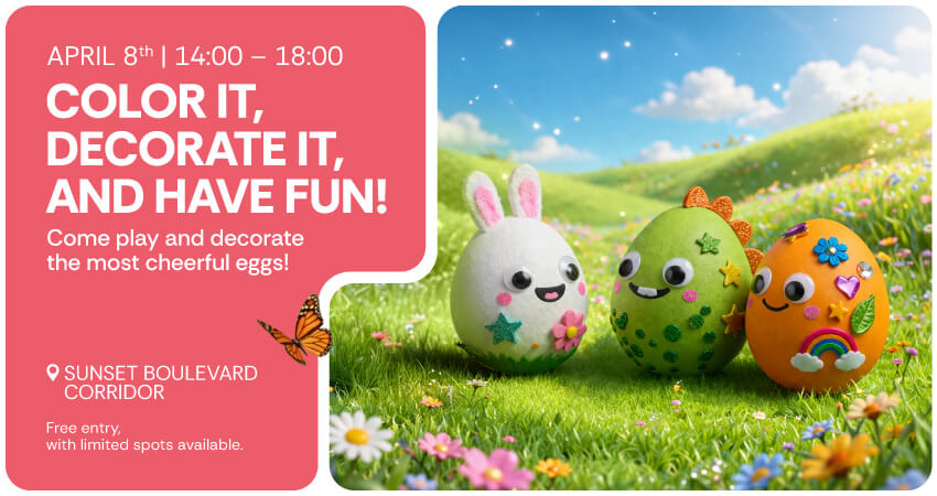 Color it, decorate it, and have fun doing it!