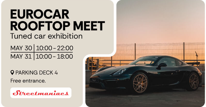 EUROCAR ROOFTOP MEET – Automotive Spectacle at AFI Cotroceni’s Terrace