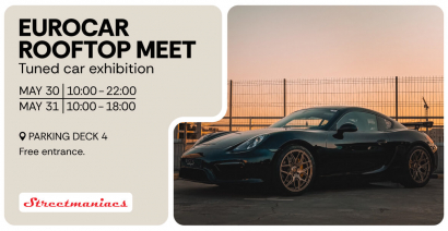 EUROCAR ROOFTOP MEET – Automotive Spectacle at AFI Cotroceni’s Terrace