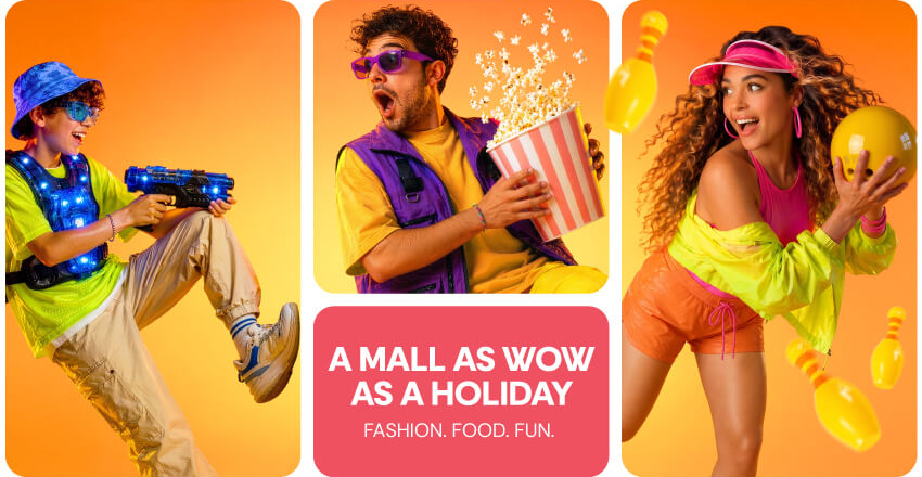 A MALL AS BIG AS A VACATION