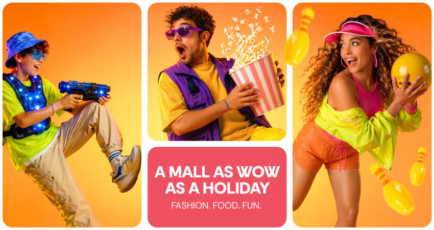 A MALL AS BIG AS A VACATION